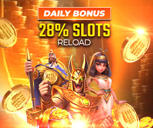 Daily Bonus 28% Slots Reload