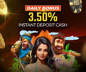 Get 3.50% Instant Cash Bonus on Every Deposit Transaction