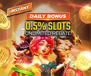 Daily Bonus 0.5% Slots Unlimited Rebate